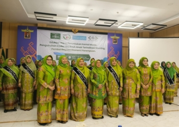 Edukasi gizi dan penentuan peran kental manis dalam pola makan anak yang digelar Muslimat NU di Bandar Jaya, Lampung Tengah.