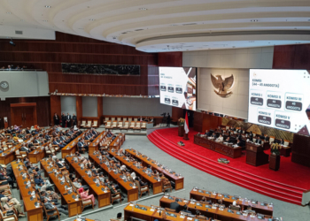 Rapat Paripurna DPR Hadirkan 364 Orang