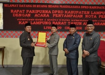 penyampaian RAPBD TA 2025 Lambar