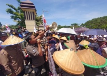 petani lamtim demo di polda