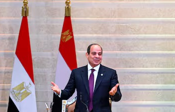 Presiden Mesir Abdel Fattah Al-Sisi.
