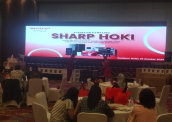 PT Sharp Electronic Indonesia Cabang Lampung menggelar pisah sambut Branch Manager di Ballaroom Radisson Hotel Bandar Lampung, 25 Oktober 2024.