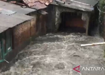 Banjir di Cikondang Sukabumi