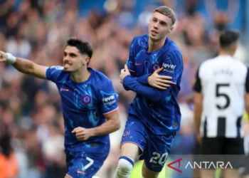 Gelandang Chelsea Cole Palmer1