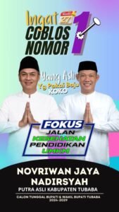 Arjuna dan NoNa Siap Menangkan Pilkada di Tubaba