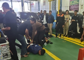 Pencurian dengan modus pecah kaca mobil di halaman parkir Hotel Swiss Bell, Kamis, 21 November 2024 tertangkap. Dok