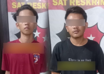 Buruh asal Panjang, Bandar Lampung berinisial AW (30) dan RR (25) mesti merasakan kurungan penjara. Dok