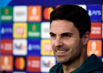 Pelatih Arsenal, Mikel Arteta.