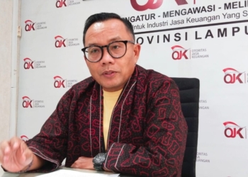 Kepala OJK Provinsi Lampung, Otto Fitriandy.
