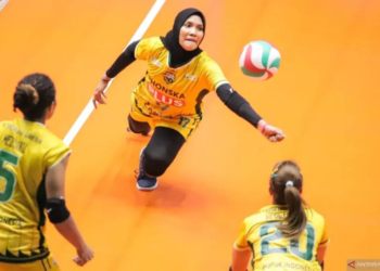 Pemain Petrokimia Gresik Pupuk Indonesia Nandita Ayu Salsabila