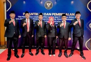 DKPP Lantik 228 Tim Pemeriksa Daerah, 6 Anggota Wakili Lampung
