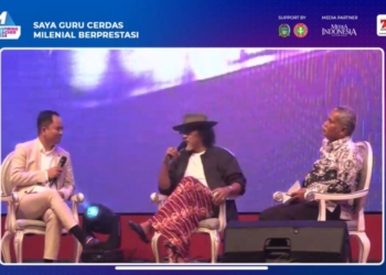 Kriminalisasi Guru. Sumut Inspiring Teacher 2024, di Medan, Selasa, 19 November 2024.