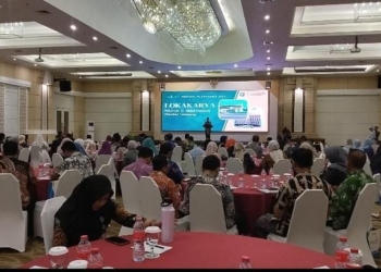 Kegiatan Lokakarya RSUDAM yang dilaksanakan di Swiss-Belhotel, Kamis, 28 November 2024. Lampost.co/Atika