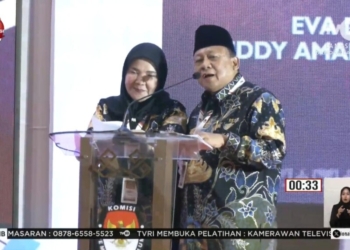 Debat Publik Calon Wali Kota dan Wakil Wali Kota Bandar Lampung, Jumat, 15 November 2024.