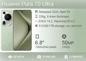 Huawei Pura 70 Ultra: Inovasi Kamera Pop-Out dan Performa Premium