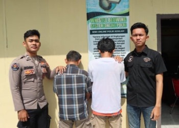 Dua Terduga Pengedar Sabu di Pugung Ditangkap