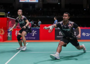 Tampil Menyerang, Rehan/Lisa Maju ke 16 Besar