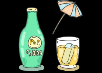 ilustrasi soda