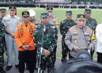 Kapolri Jenderal Listyo Sigit Prabowo (kanan).(dok.Jasa Raharja)