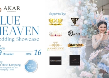 Blue Haven Wedding Showcase, Tren Pernikahan Elegan 2025 di Akar Hotels & Resorts. (Foto:Akar Hotel)