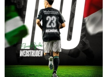 Eliano Reijnders Catatkan 100 Penampilan Bersama Klubnya