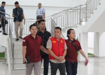 Kejari Tubaba Tahan Tersangka Korupsi Anggaran Pasar Pulungkencana