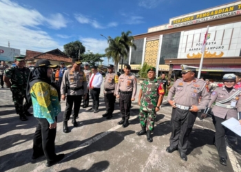 Polresta Bandar Lampung Antisipasi Jalur Wisata Pantai Yang Berpotensi Sebabkan Macet di Libur Nataru