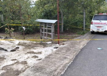 Lokasi pria ditemukan Tewas