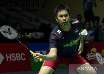 Pebulu tangkis ganda putra Indonesia Hendra Setiawan