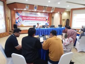 Pelatihan Jurnalistik Karyawan Bank Lampung