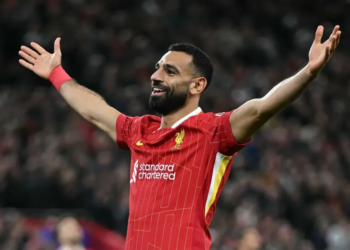 Striker Liverpool Mohamed Salah