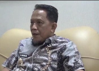 Kepal Dinas BMBK Provinsi Lampung, M. Taufiqullah. Perbaikan jalan di Lampung.