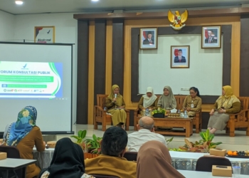 Konsultasi publik keamanan pangan di aula galaxy kantor BBPOM Lampung, Selasa, 10 Desember 2024. Dok/BBPOM