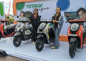 New Honda Scoopy diluncurkan dengan 4 varian dan 8 pilihan warna baru yang bikin Gen Z makin kece saat berkendara. Lampost.co/Umar Robbani
