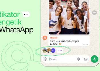 WhatsApp pembaruan, fitur baru WhatsApp, indikator ketik WhatsApp, WhatsApp typing bubble, WhatsApp grup