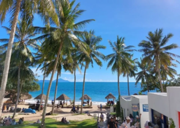 wisata pantai lampung. Ilustrasi. (Foto: Antara)