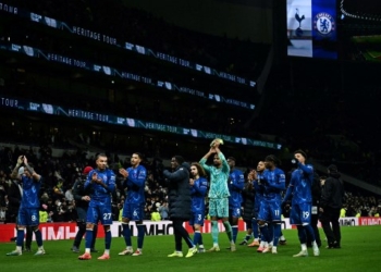 Para pemain Chelsea.