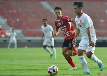 timnas vs Bali united