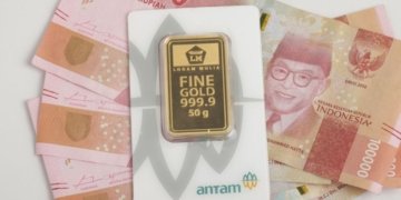 Ilustrasi harga jual kembali emas hari ini atau buyback. Dok/Law-Justice