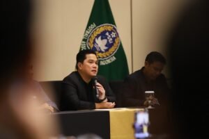 Erick Thohir Soroti Minimnya Suporter di SUGBK saat Timnas U-23 Hadapi Brunei