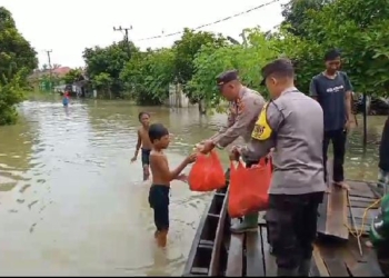 Hujan Lebat Sebabkan 29 Rumah dan Jembatan di Way Bungur Lampung Timur Terendam Banjir