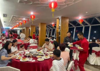 Kemeriahan Perayaan Tahun Baru Imlek 2025 di Sapphire Restaurant Emersia Lampung