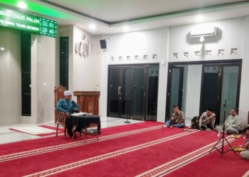 Pondok Pesantren Ma'had Damaskus secara rutin menggelar pengajian di Masjid Nursiah Daud Paloh, Kompleks Lampung Post, Jalan Soekarno Hatta 108, Rajabasa, Rabu, 22 Januari 2025. Lampost.co