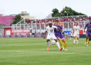 Brace Yakob Sayuri Setop Tren Negatif Malut United di Kandang