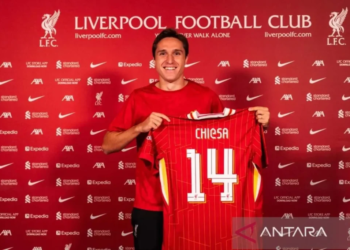 Pemain asal Italia Federico Chiesa