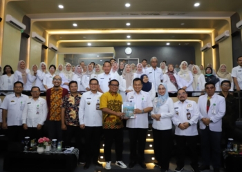 Layanan RSUD Abdul Moeloek di 2024 mendapatkan skor 80,04, naik dari tahun sebelumnya yang hanya 79,07 dari penilaian kepuasan masyarakat (IKM) dengan menggandeng Litbang Lampung Post. Lampost.co/Umar Robbani