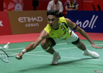 tunggal putra Indonesia Alwi Farhan