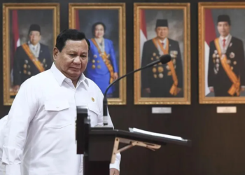 Presiden Prabowo Subianto(ANTARA/HAFIDZ MUBARAK A)