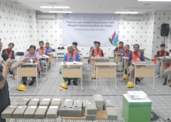 PLN Nusantara Power UP Tarahan Gelar Pelatihan Pemanfaatan FABA untuk Peningkatan Ekonomi Lokal