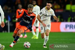 Kalah 0-2 dari Lens, Montpellier Tetap di Zona Degradasi